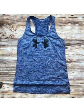 💪🏽 Under Armour Logo Racer Back Loose Fit Tank
